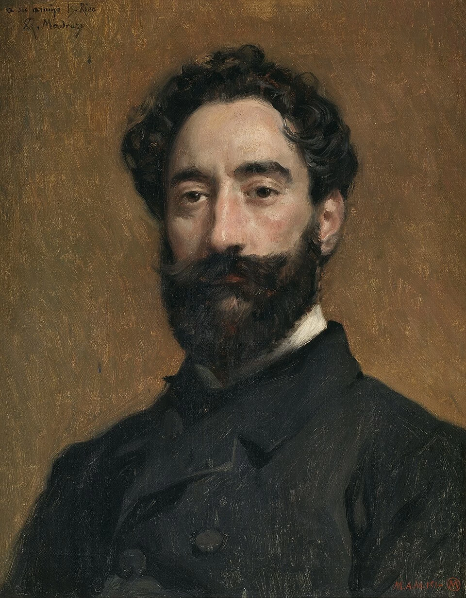 Raimundo Madrazo - El grabador Bernardo Rico, Museo del Prado, Madrid